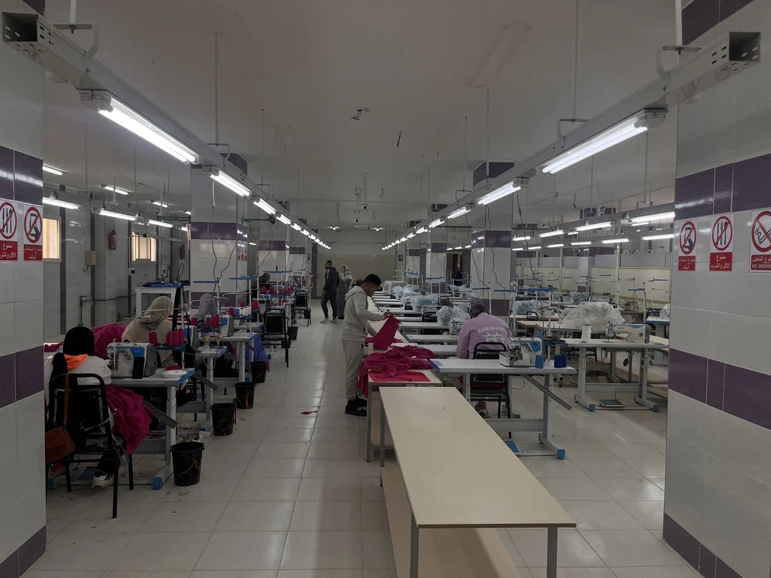 Facility gate and grounds